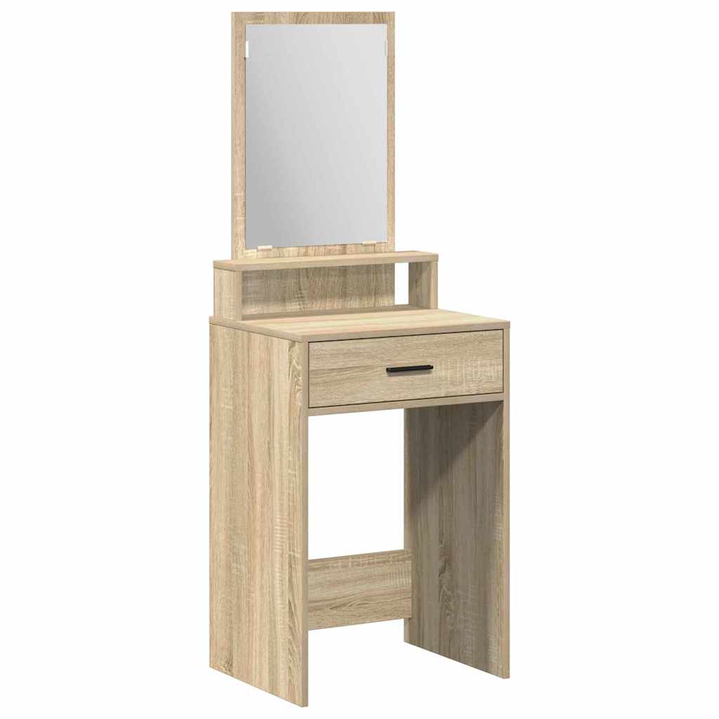 Tavolo da Trucco con cassetto Rovere Sonoma 50 x 41 x 140 cm