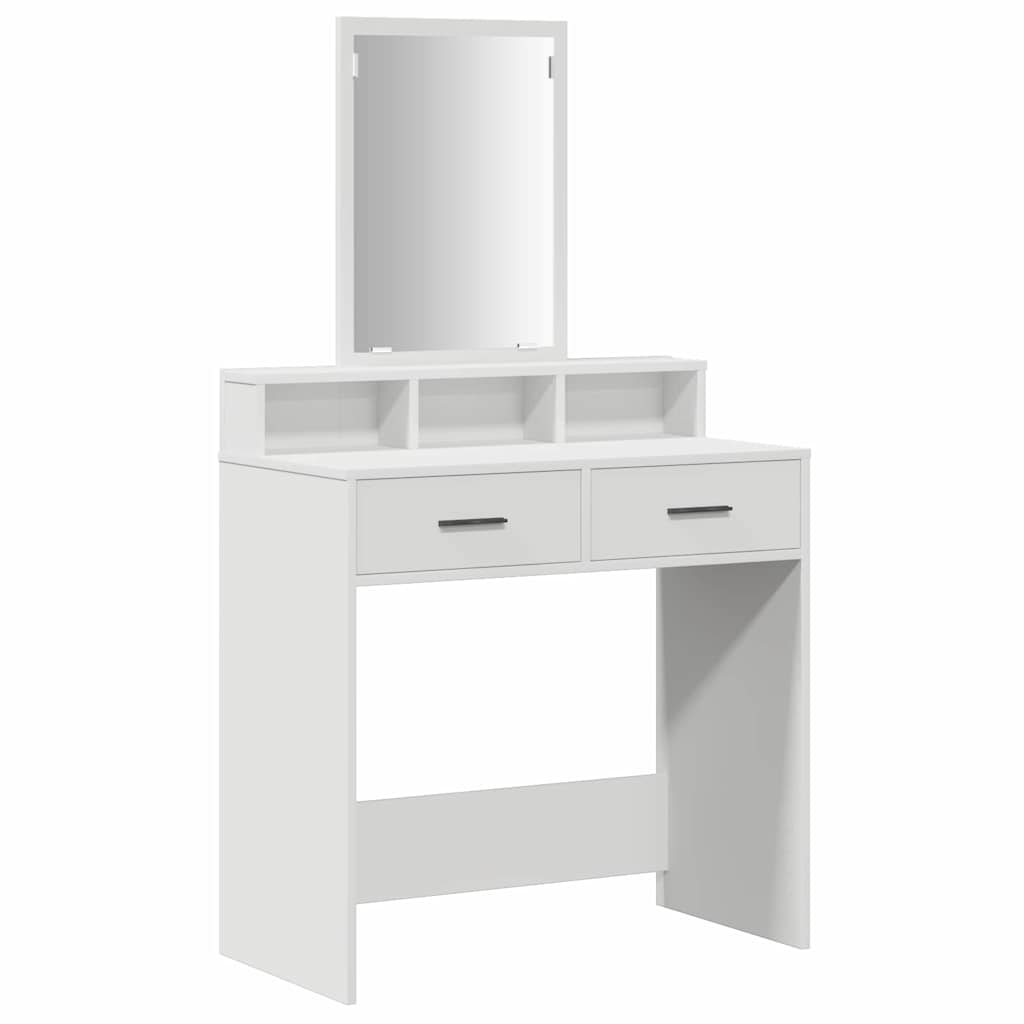 Tavolo da Trucco Bianco 79 x 41 x 140 cm Legno multistrato