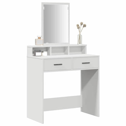 Tavolo da Trucco Bianco 79 x 41 x 140 cm Legno multistrato