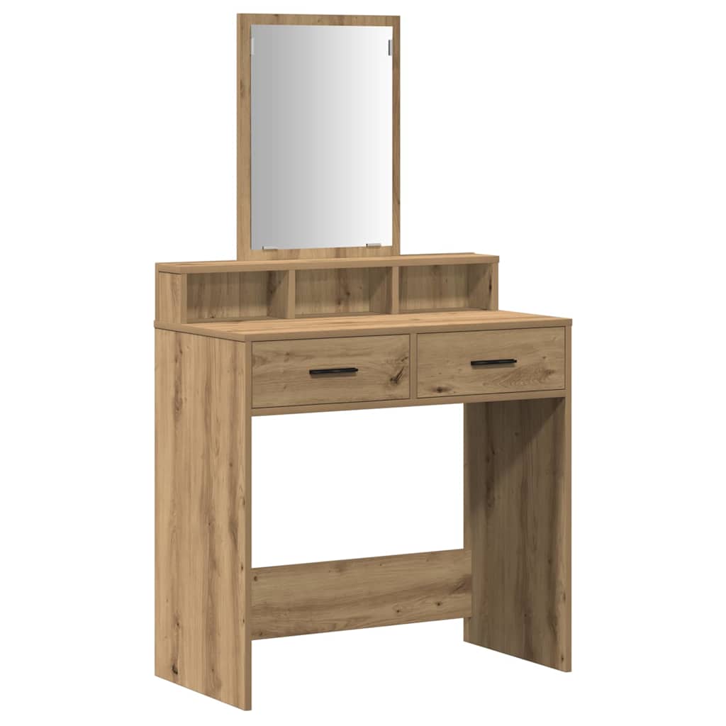 Tavolo da Trucco Rovere artigianale 79 x 41 x 140 cm