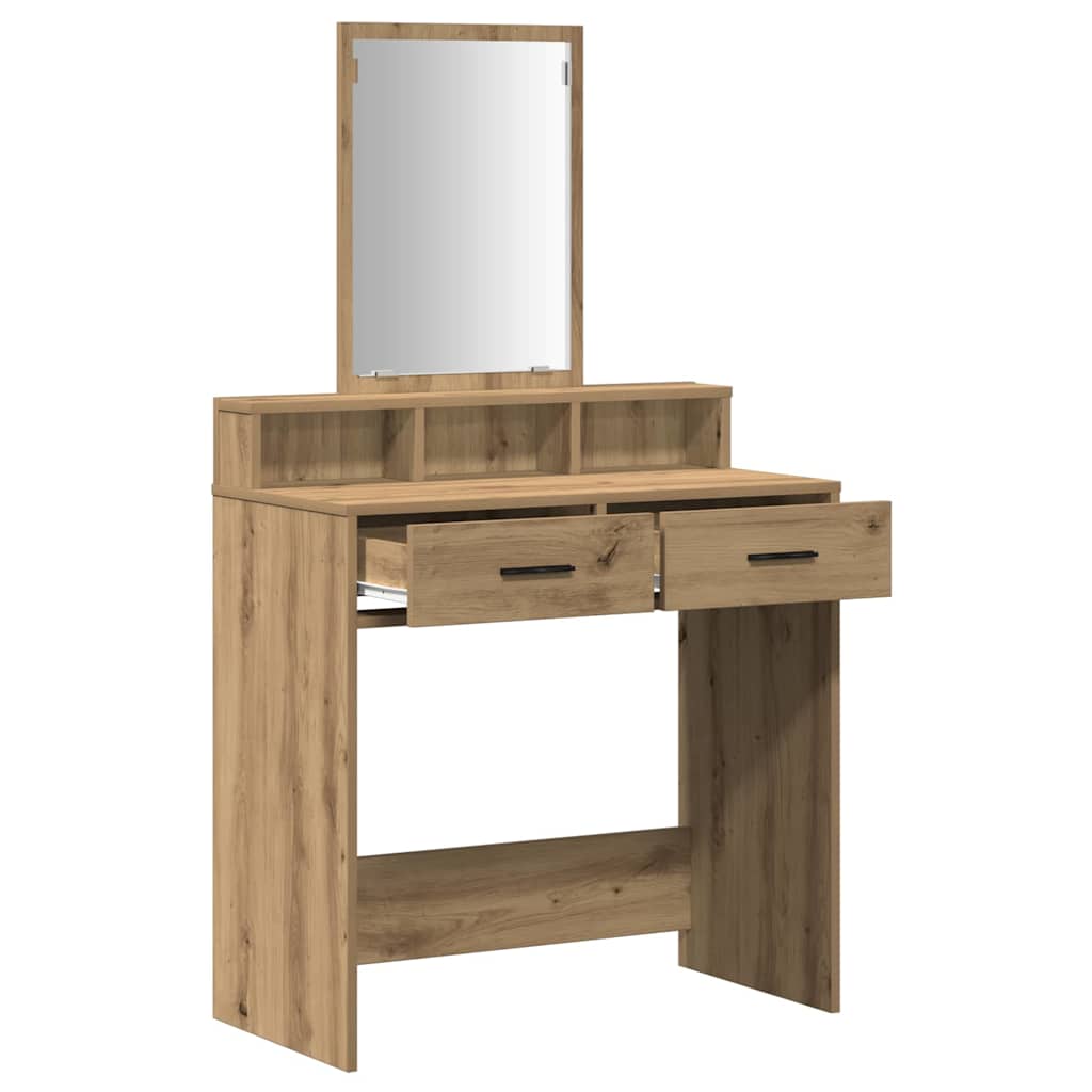 Tavolo da Trucco Rovere artigianale 79 x 41 x 140 cm