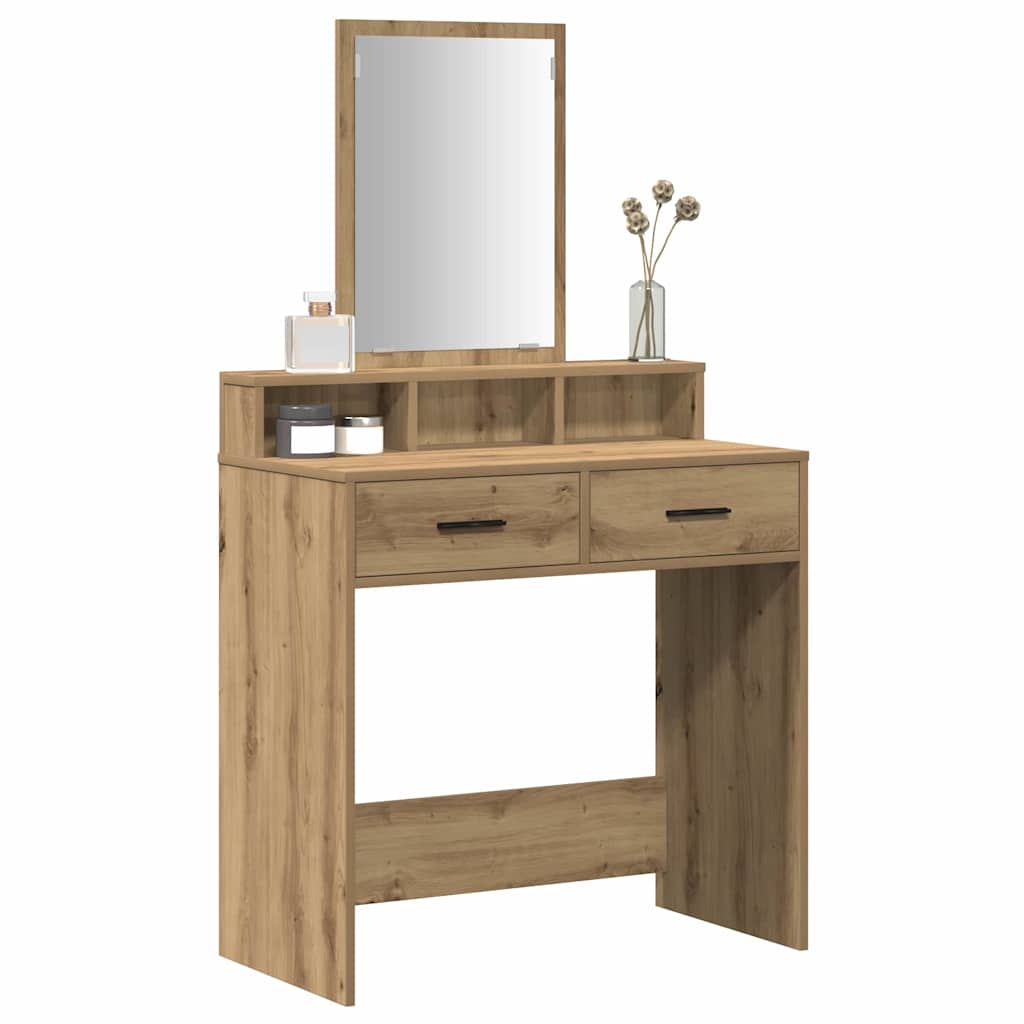 Tavolo da Trucco Rovere artigianale 79 x 41 x 140 cm