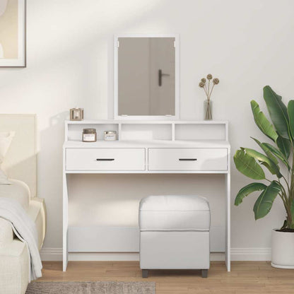 Tavolo da Trucco Bianco 100 x 41 x 140 cm Legno multistrato