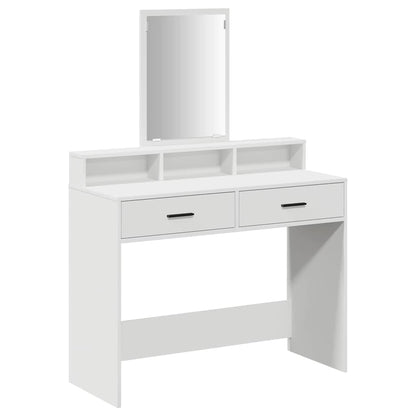 Tavolo da Trucco Bianco 100 x 41 x 140 cm Legno multistrato