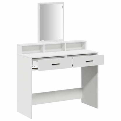 Tavolo da Trucco Bianco 100 x 41 x 140 cm Legno multistrato