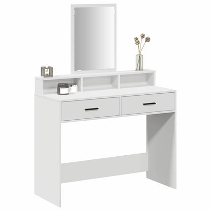 Tavolo da Trucco Bianco 100 x 41 x 140 cm Legno multistrato