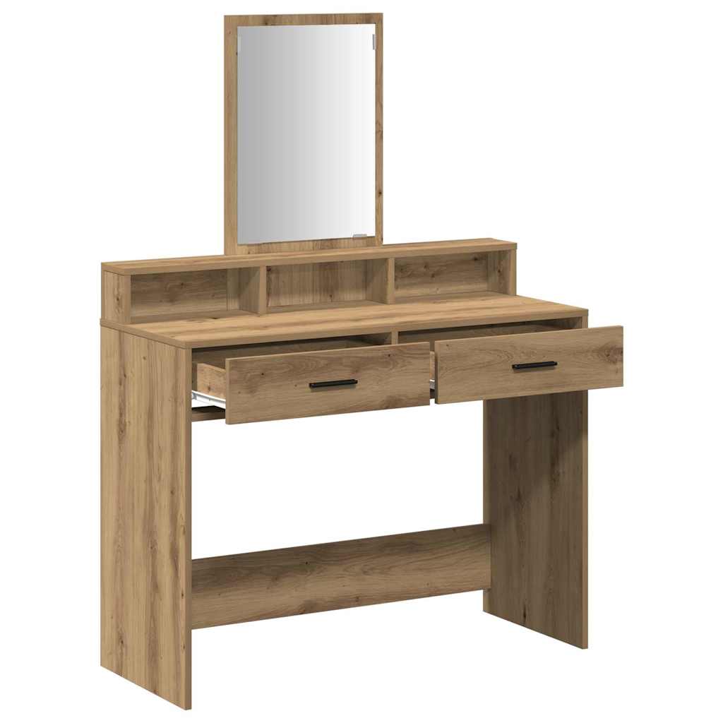 Tavolo da Trucco Rovere artigianale 100 x 41 x 140 cm