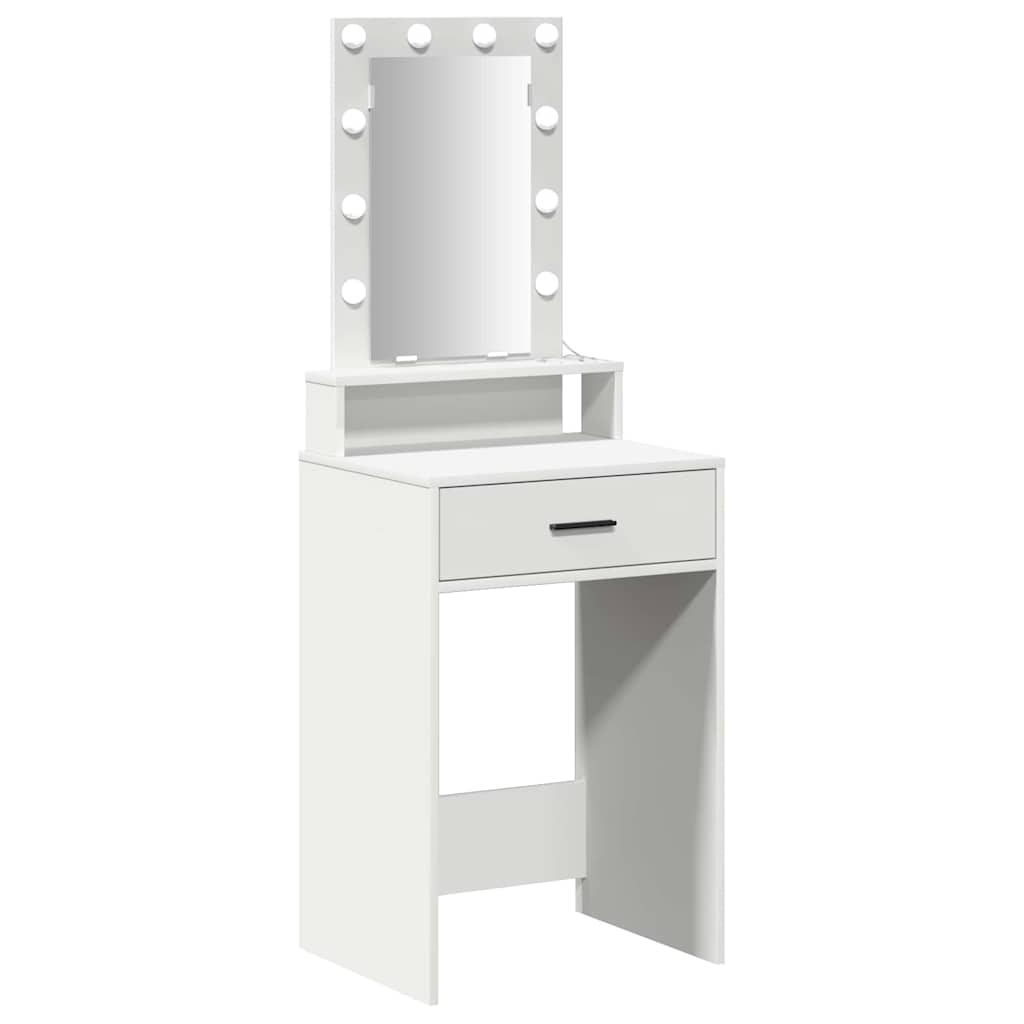 Tavolo da Trucco Bianco 50 x 41 x 140 cm Legno multistrato