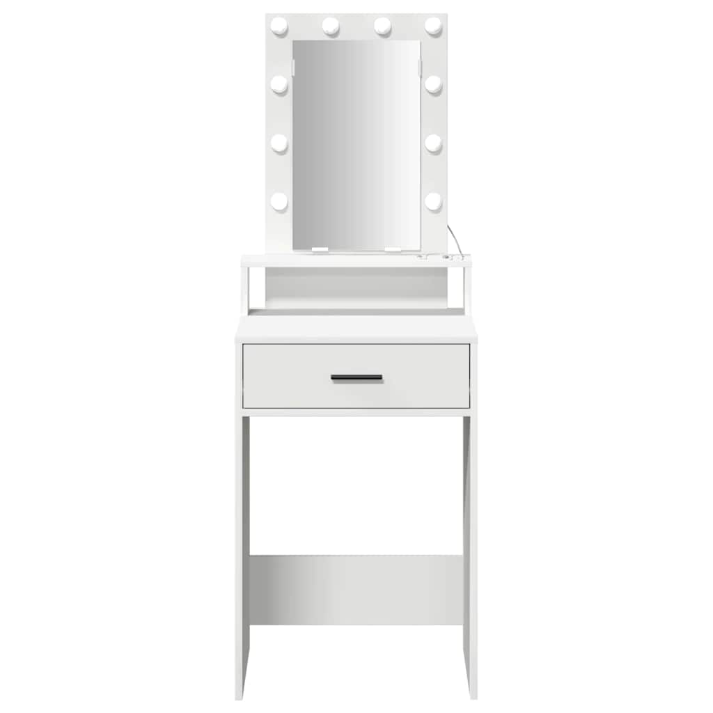 Tavolo da Trucco Bianco 50 x 41 x 140 cm Legno multistrato