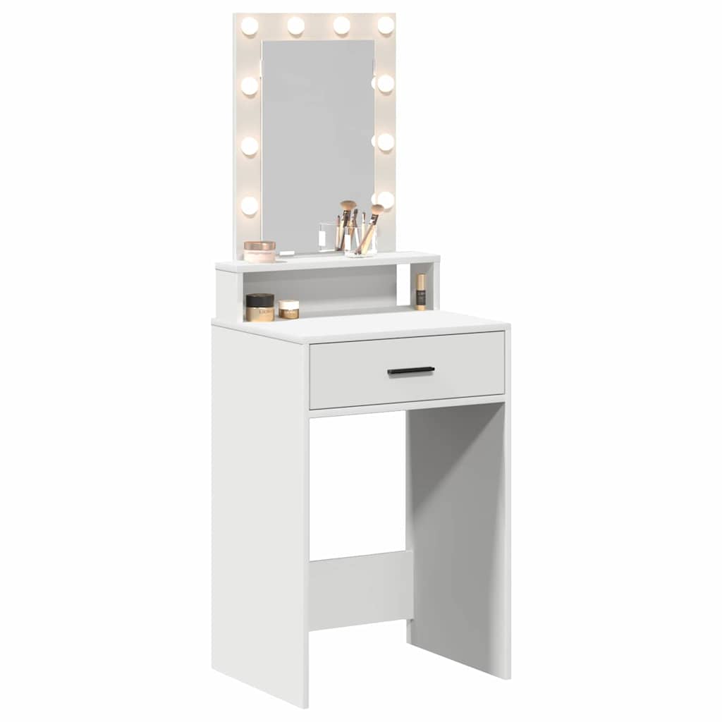 Tavolo da Trucco Bianco 50 x 41 x 140 cm Legno multistrato