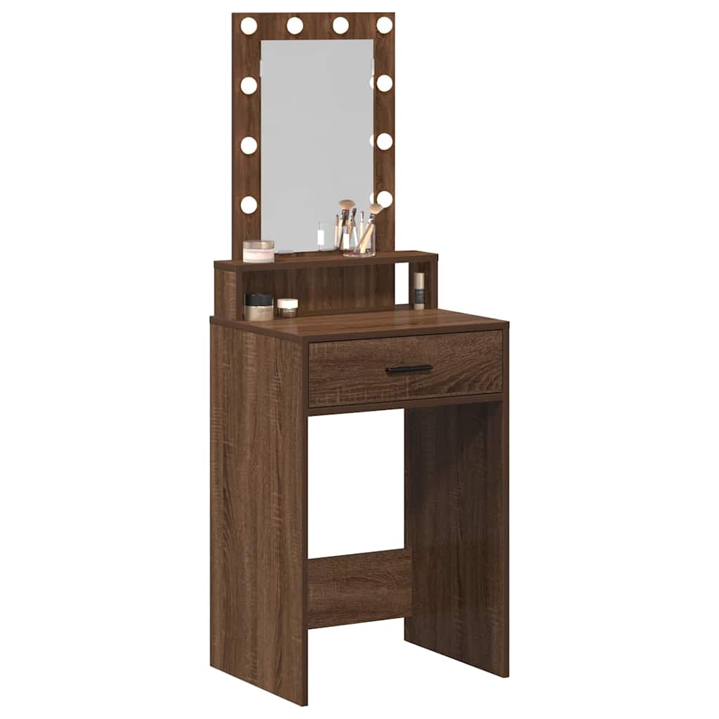 Tavolo da Trucco Marrone 50 x 41 x 140 cm Legno multistrato