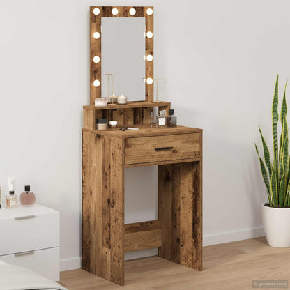 Tavolo da Trucco Marrone 50 x 41 x 140 cm Legno multistrato