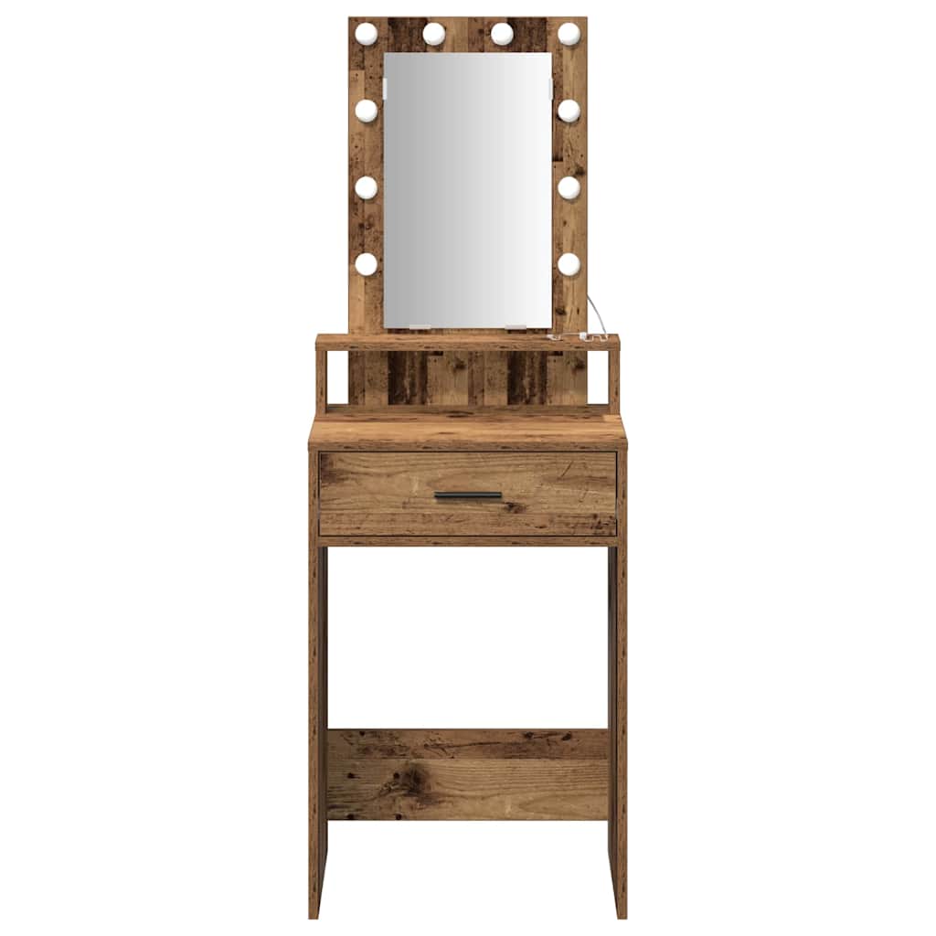 Tavolo da Trucco Marrone 50 x 41 x 140 cm Legno multistrato