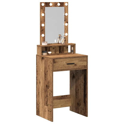 Tavolo da Trucco Marrone 50 x 41 x 140 cm Legno multistrato