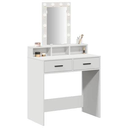 Tavolo da Trucco Bianco 79 x 41 x 140 cm Legno multistrato