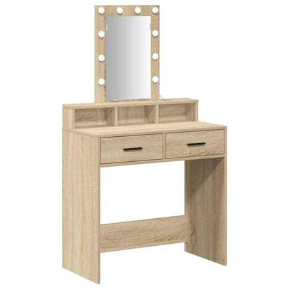 Tavolo da Trucco Marrone 79 x 41 x 140 cm Legno multistrato