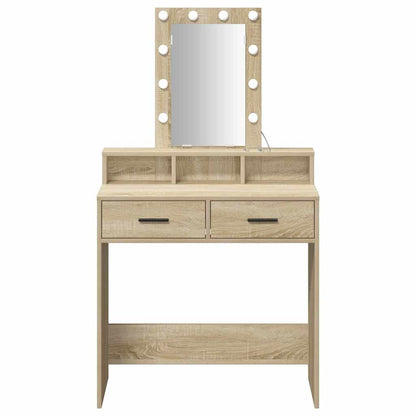 Tavolo da Trucco Marrone 79 x 41 x 140 cm Legno multistrato