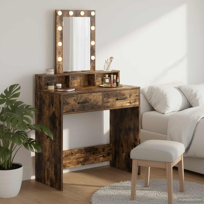 Tavolo da Trucco Marrone 79 x 41 x 140 cm Legno multistrato
