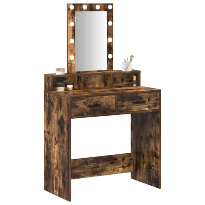 Tavolo da Trucco Marrone 79 x 41 x 140 cm Legno multistrato