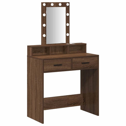 Tavolo da Trucco Marrone 79 x 41 x 140 cm Legno multistrato