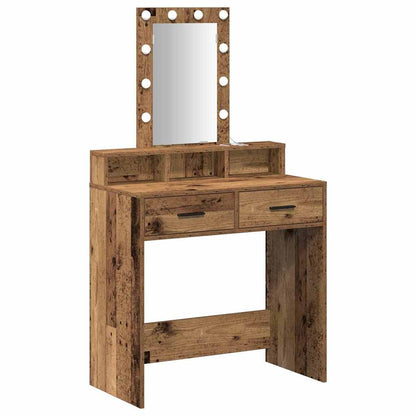 Tavolo da Trucco Marrone 79 x 41 x 140 cm Legno multistrato