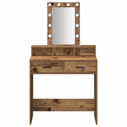 Tavolo da Trucco Marrone 79 x 41 x 140 cm Legno multistrato