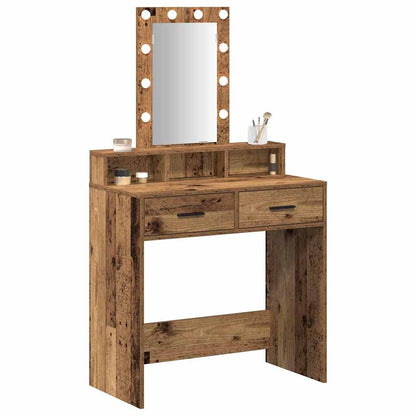 Tavolo da Trucco Marrone 79 x 41 x 140 cm Legno multistrato