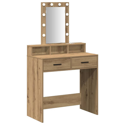 Tavolo da Trucco Marrone 79 x 41 x 140 cm Legno multistrato