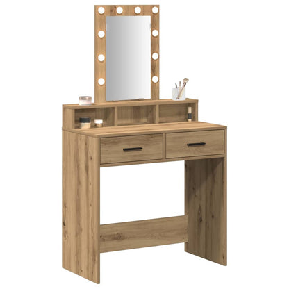 Tavolo da Trucco Marrone 79 x 41 x 140 cm Legno multistrato