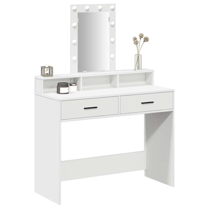 Tavolo da Trucco Bianco 100 x 41 x 140 cm Legno multistrato