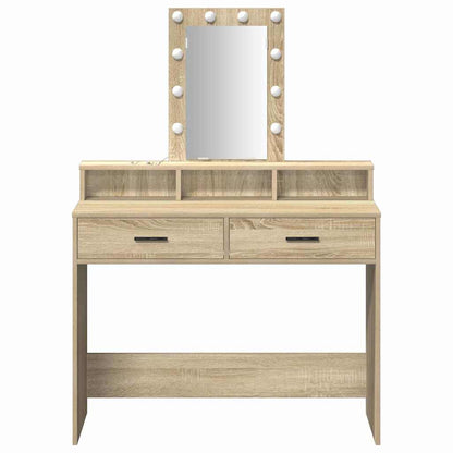 Tavolo da Trucco Marrone 100 x 41 x 140 cm Legno multistrato