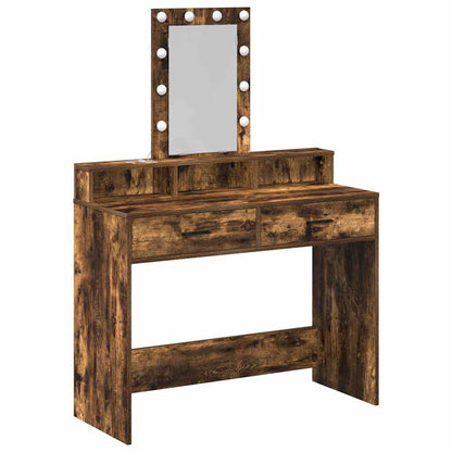 Tavolo da Trucco Marrone 100 x 41 x 140 cm Legno multistrato