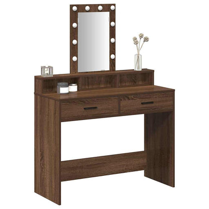 Tavolo da Trucco Marrone 100 x 41 x 140 cm Legno multistrato