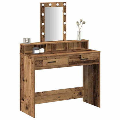 Tavolo da Trucco Marrone 100 x 41 x 140 cm Legno multistrato