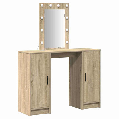 Tavolo da Trucco Marrone 102 x 33 x 135 cm Legno multistrato