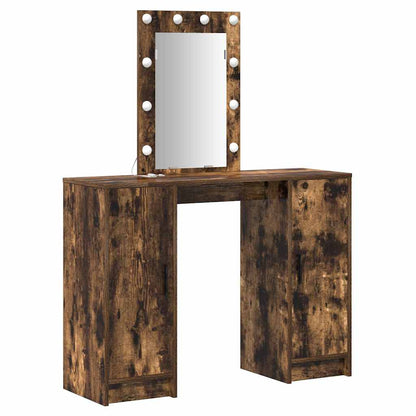 Tavolo da Trucco Marrone 102 x 33 x 135 cm Legno multistrato