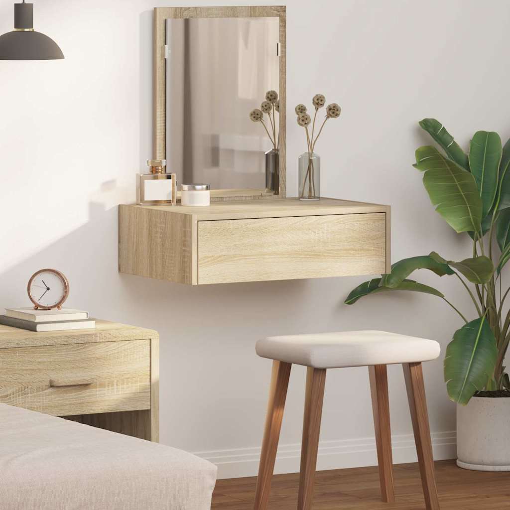 Tavolo da Trucco Marrone 60 x 40 x 70 cm Legno multistrato