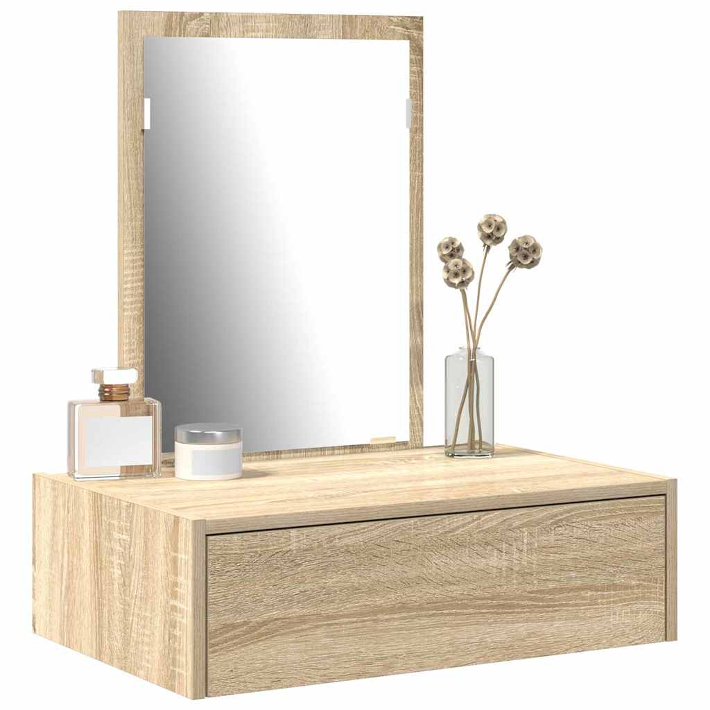 Tavolo da Trucco Marrone 60 x 40 x 70 cm Legno multistrato