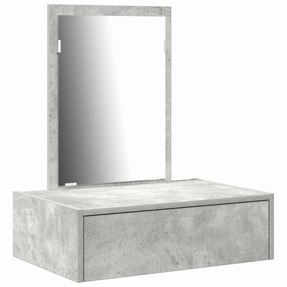 Tavolo da Trucco Grigio 60 x 40 x 70 cm Legno multistrato