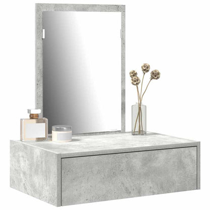 Tavolo da Trucco Grigio 60 x 40 x 70 cm Legno multistrato