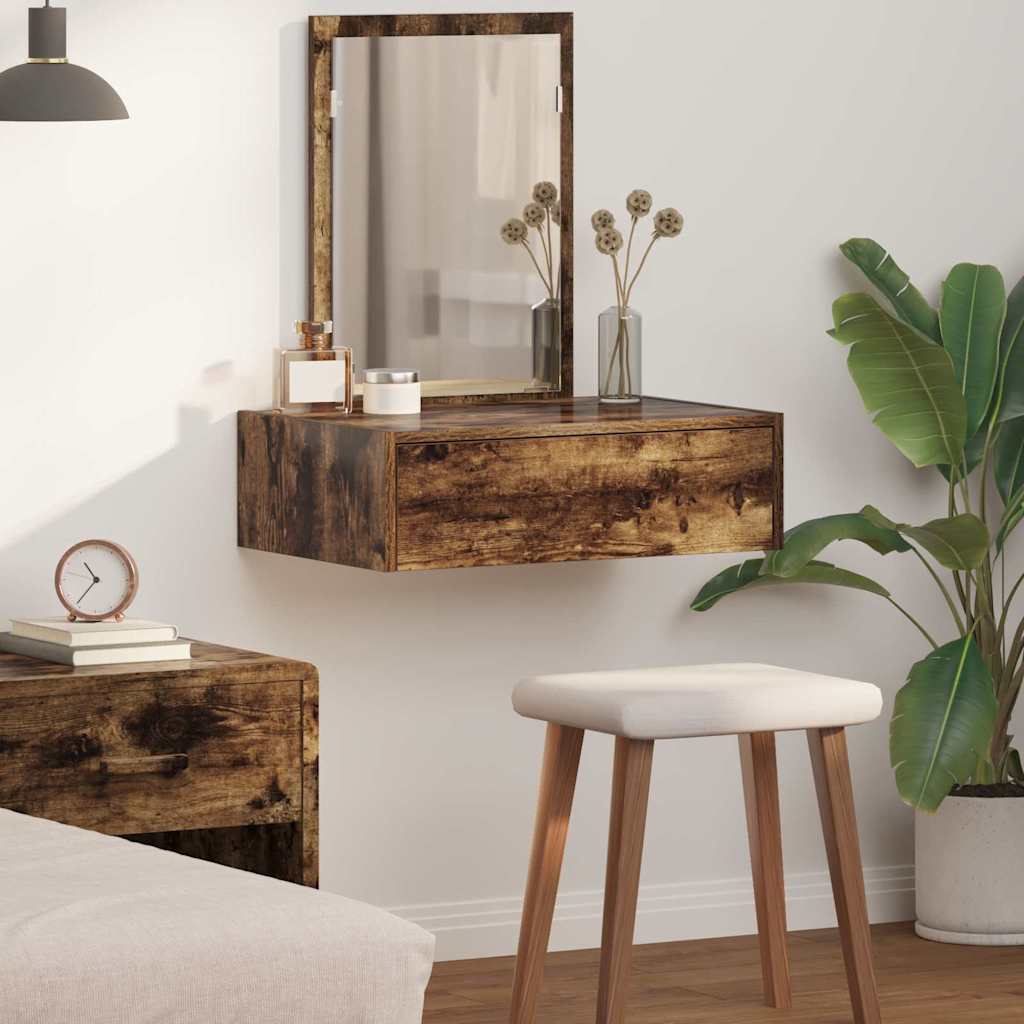 Tavolo da Trucco Marrone 60 x 40 x 70 cm Legno multistrato