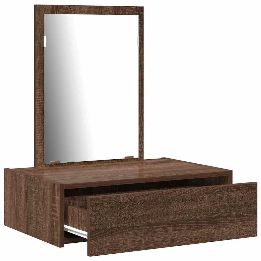 Tavolo da Trucco Marrone 60 x 40 x 70 cm Legno multistrato