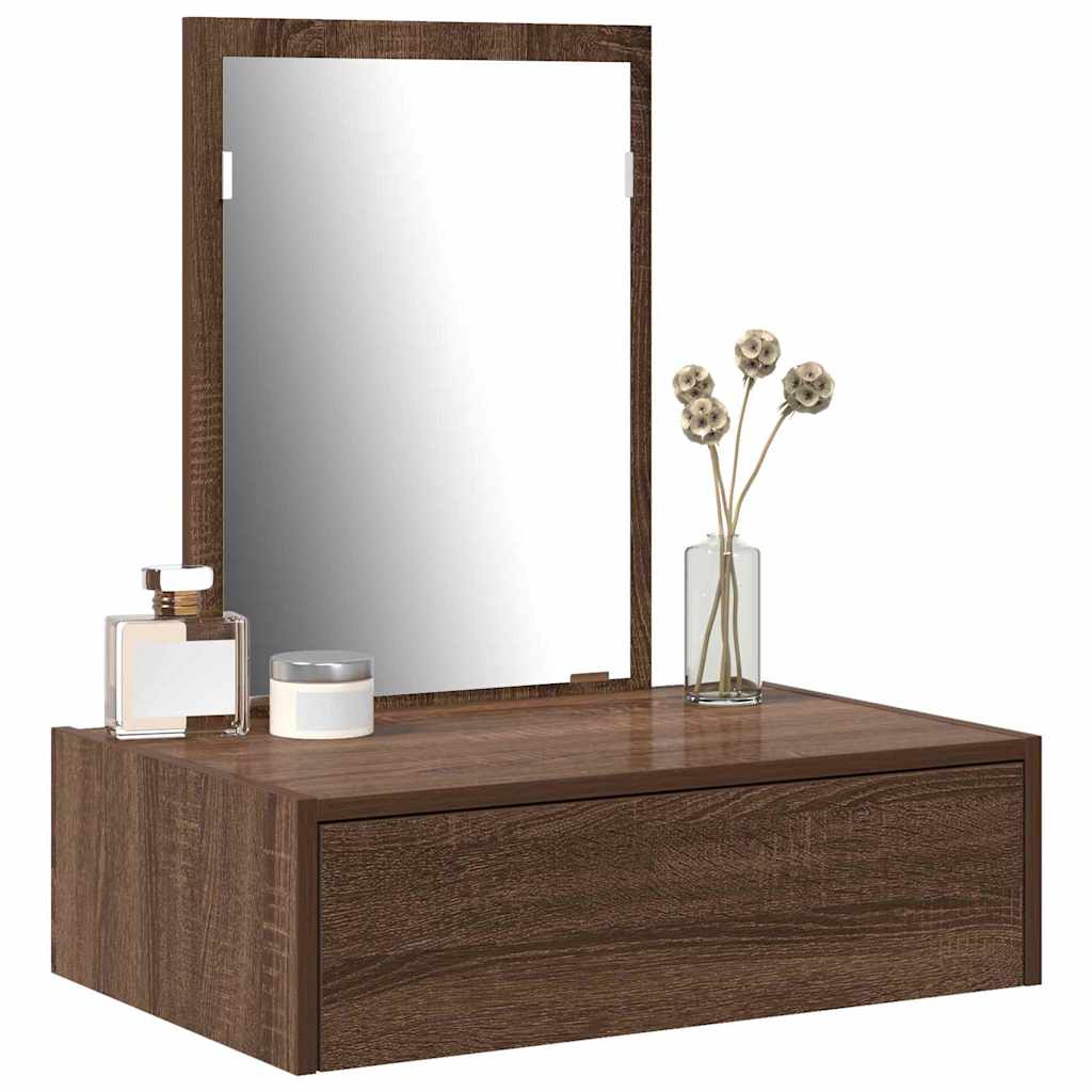 Tavolo da Trucco Marrone 60 x 40 x 70 cm Legno multistrato