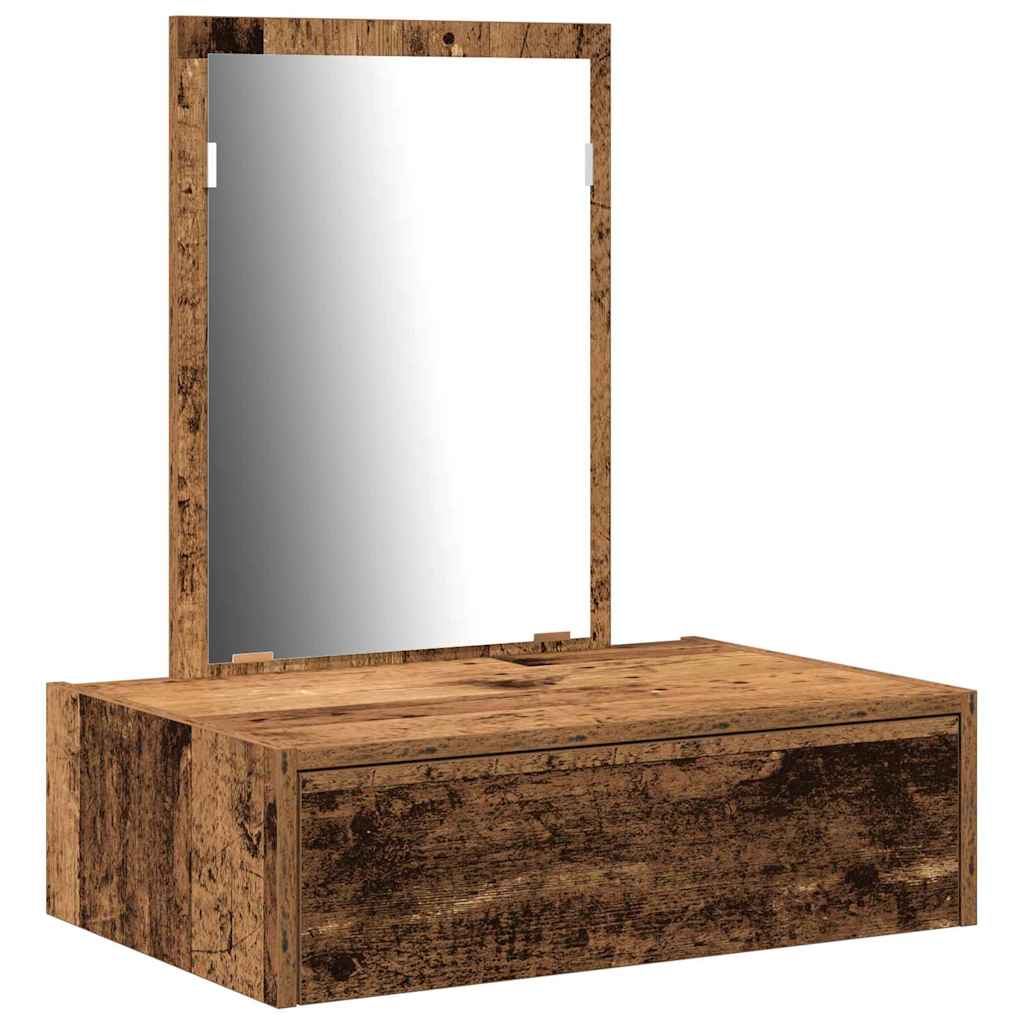 Tavolo da Trucco Marrone 60 x 40 x 70 cm Legno multistrato