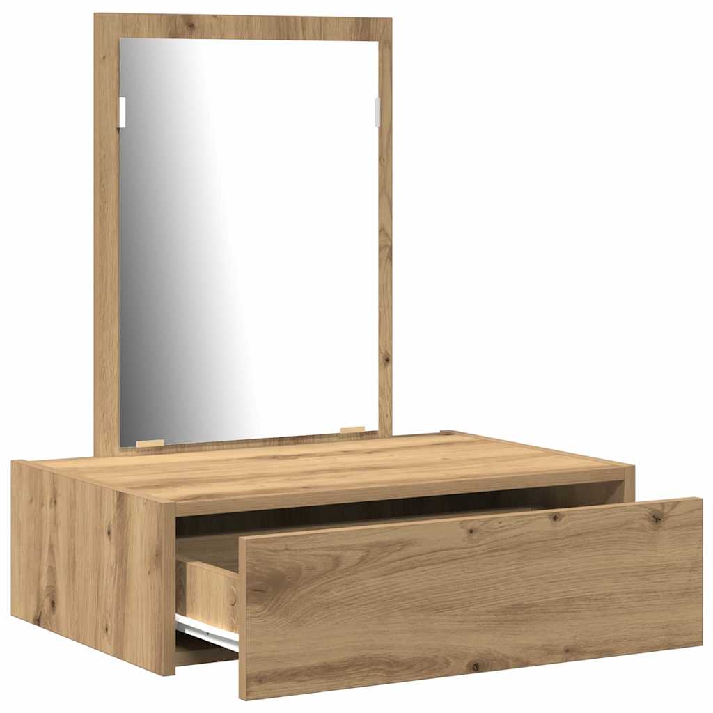 Tavolo da Trucco Marrone 60 x 40 x 70 cm Legno multistrato