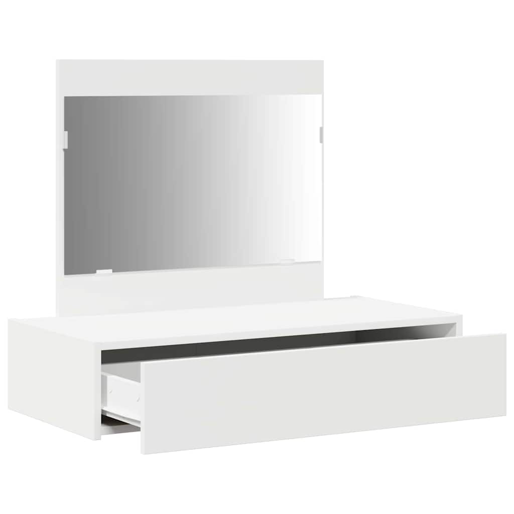 Tavolo da Trucco Bianco 83 x 40 x 70 cm Legno multistrato