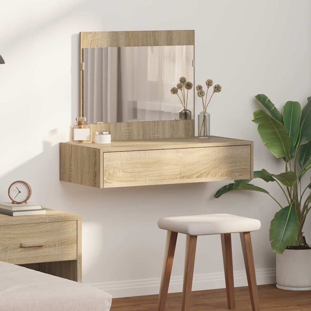 Tavolo da Trucco Marrone 83 x 40 x 70 cm Legno multistrato