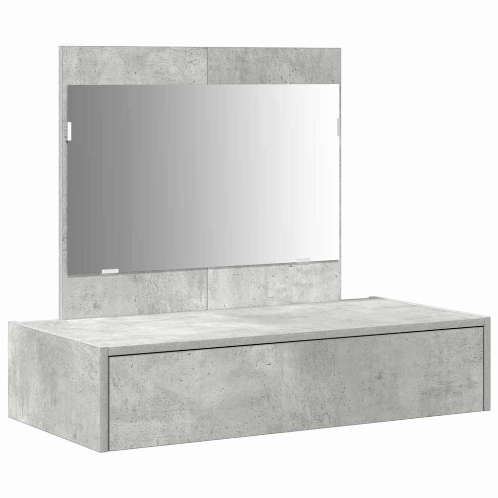 Tavolo da Trucco Grigio 83 x 40 x 70 cm Legno multistrato