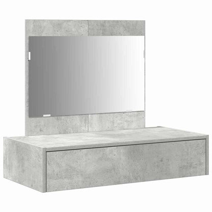 Tavolo da Trucco Grigio 83 x 40 x 70 cm Legno multistrato