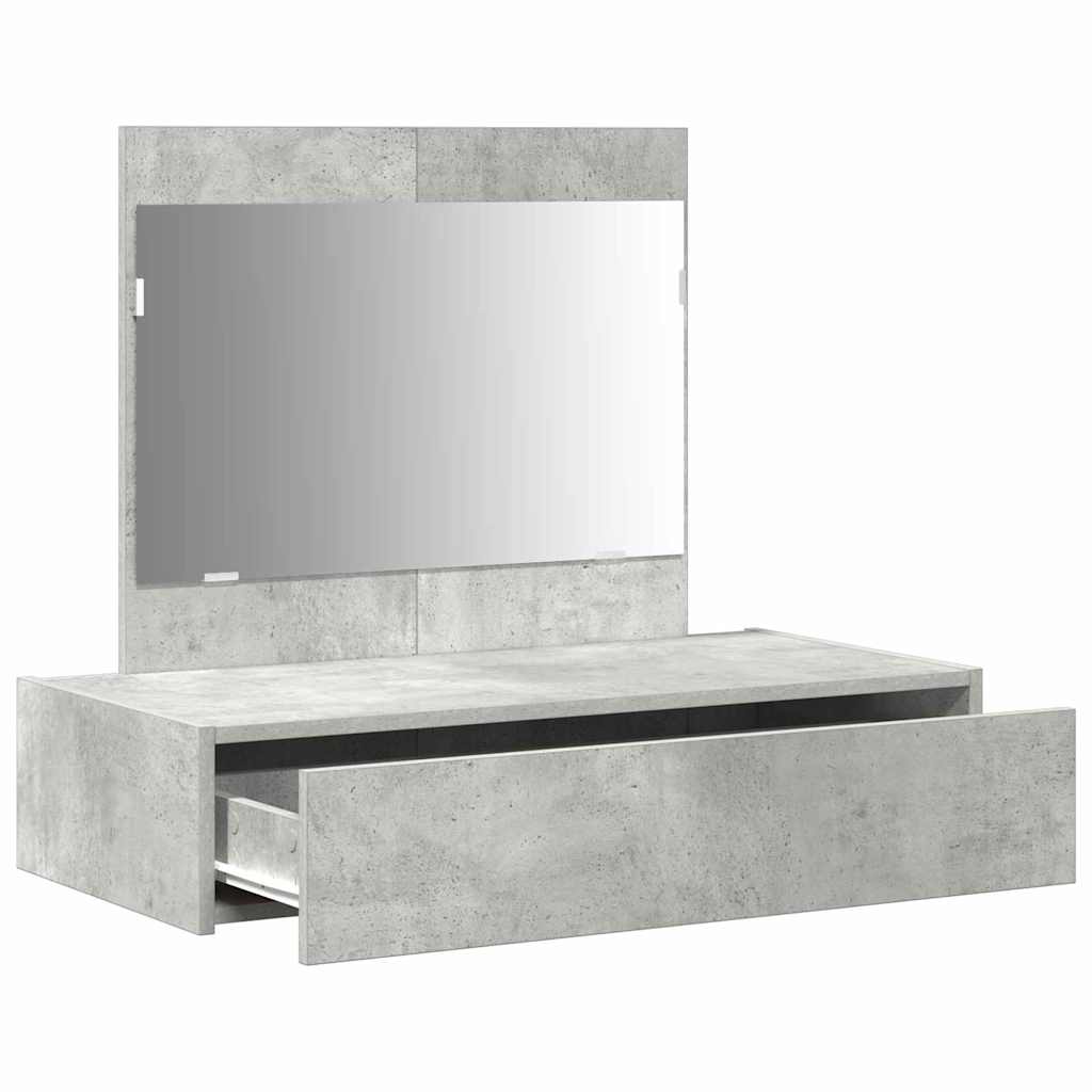 Tavolo da Trucco Grigio 83 x 40 x 70 cm Legno multistrato